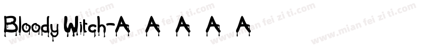 Bloody Witch字体转换